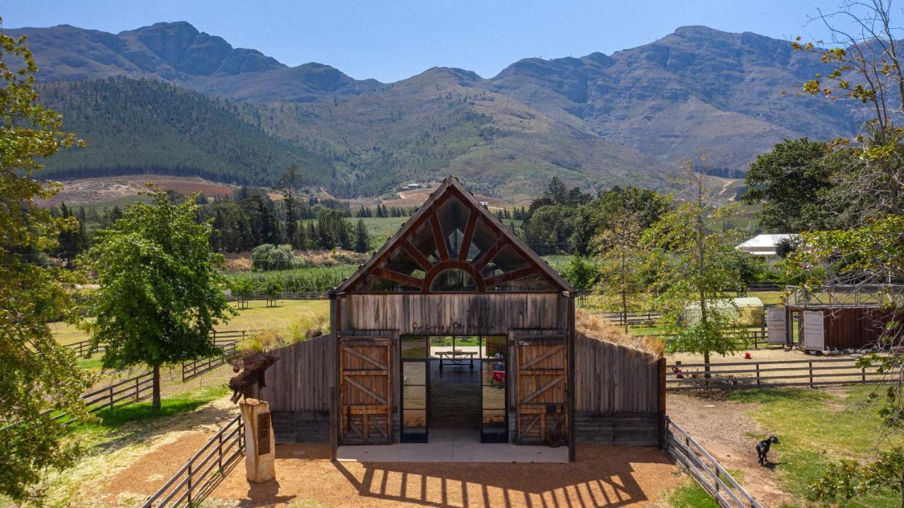 Inspiring Farm Sanctuary And Famous Painting Pig Hotel Franschhoek Buitenkant foto